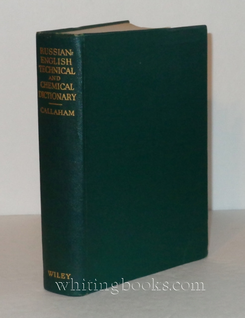 Image for Russian-English Technical and Chemical Dictionary