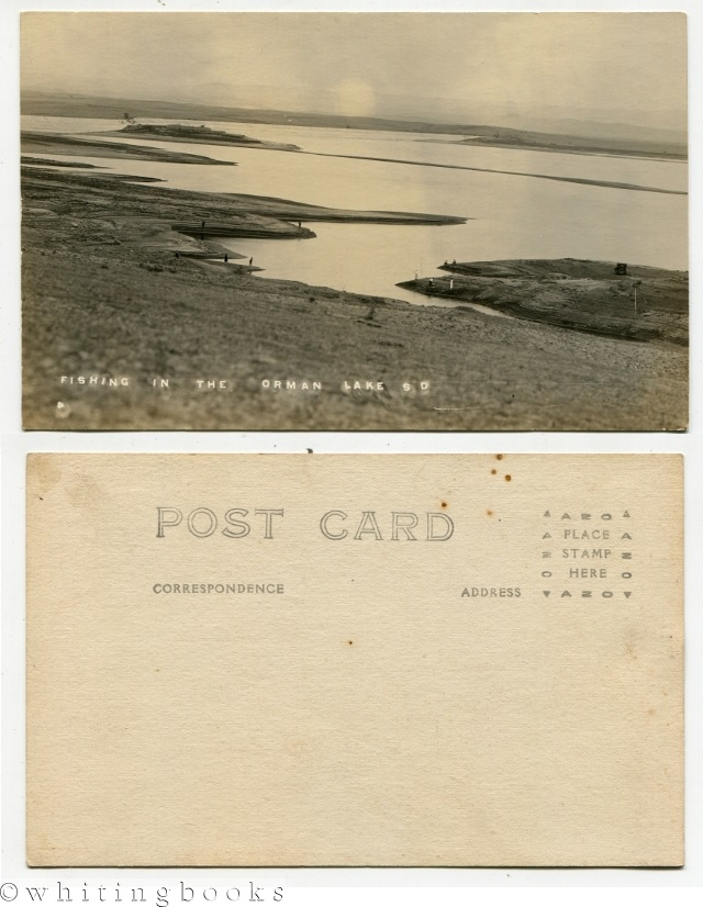 Image for Fishing in the Orman Lake, South Dakota circa 1920s [Belle Fourche Reservoir]