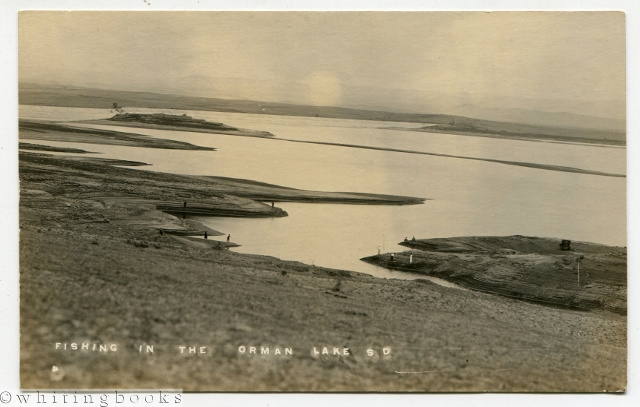 Fishing in the Orman Lake, South Dakota circa 1920s [Belle Fourche ...