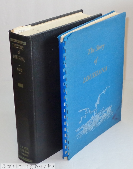 Image for The Story of Louisiana, Volume I [Author's Corrected Copy] with Publisher's Prospectus for a Three-Volume History