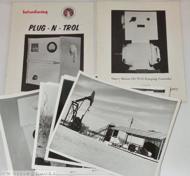 Two Publications of Oilfield Product Literature (Motor Mount Oil Well Pumping Controller and Plug-N-Troll ) and a Separate Collection of Related Photographs from Watkins Electric and Equipment Service in Abilene, Texas [Circa 1960s]