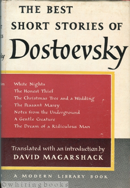 Image for The Best Short Stories of Dostoevsky [Modern Library No. 293]