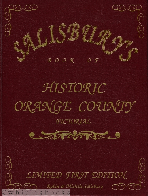 Image for Salisbury's Book of Historic Orange County [New York] Pictorial Limited First Edition
