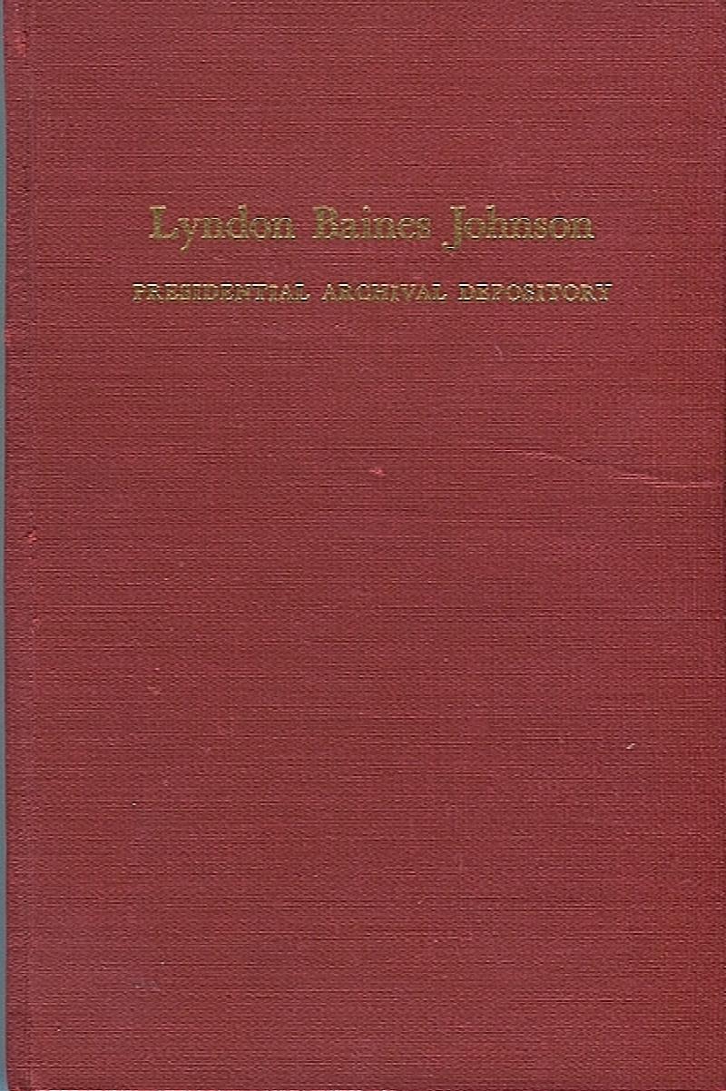 Image for Lyndon Baines Johnson Presidential Archival Depository: House Committee on Government Operations, Eighty-Ninth Congress, First Session, 1965