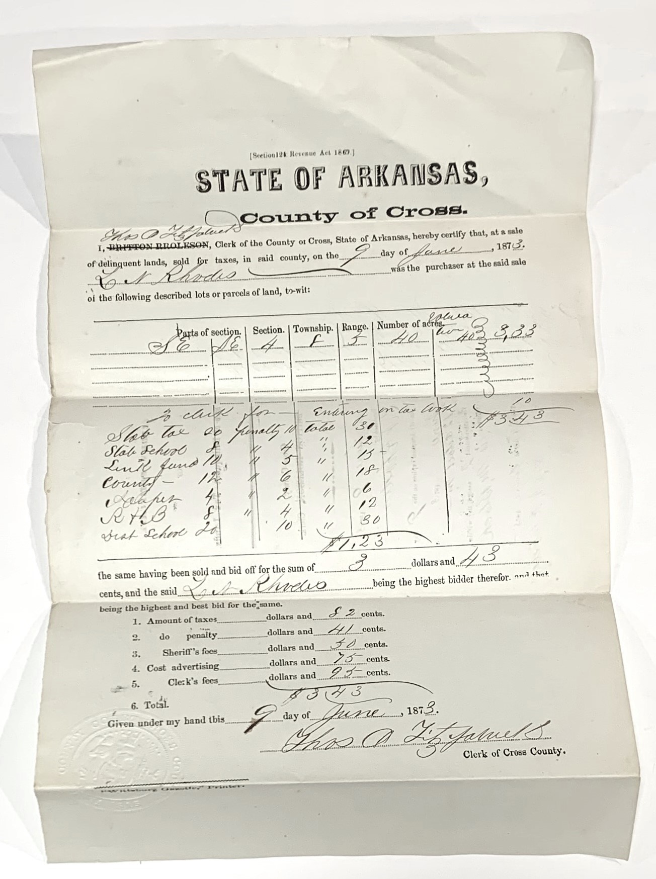 Darlington County Delinquent Tax Sale - ssmv9dw