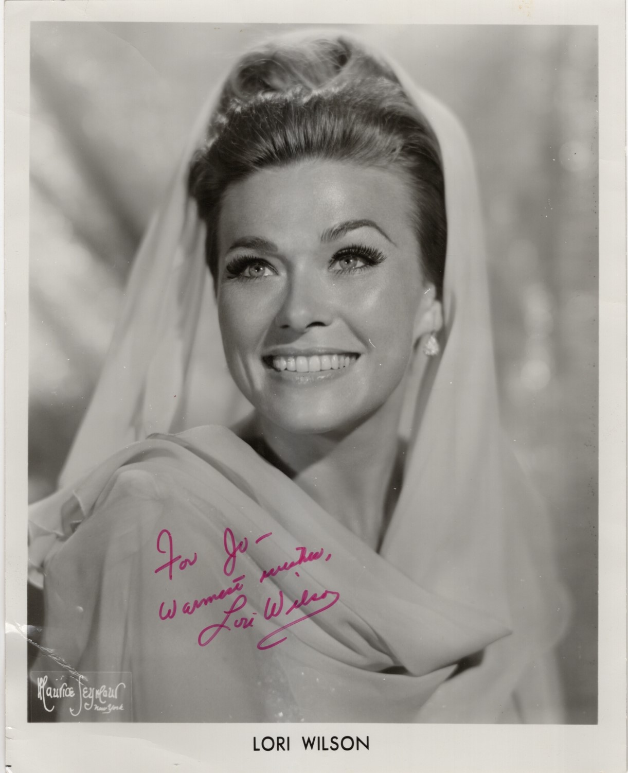 Lori Wilson Publicity Photo by Maurice Seymour, New York