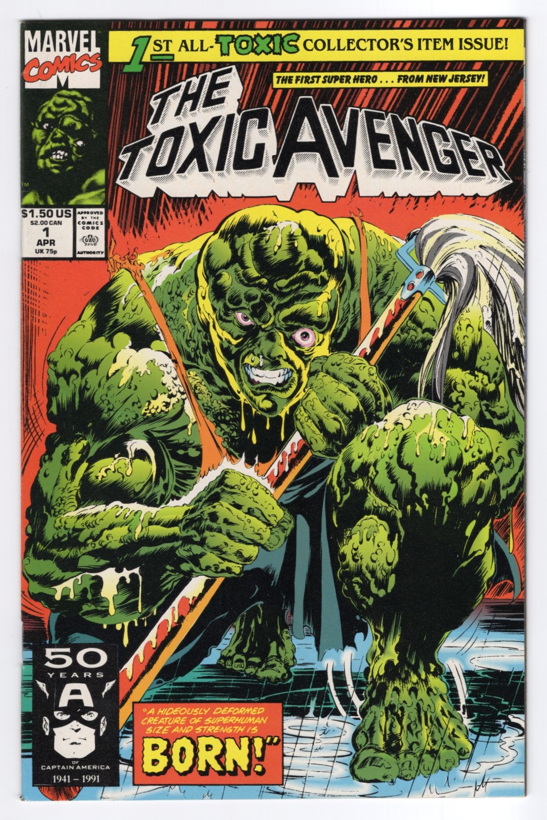 The Toxic Avenger, Volume 1, Number 1, April 1991