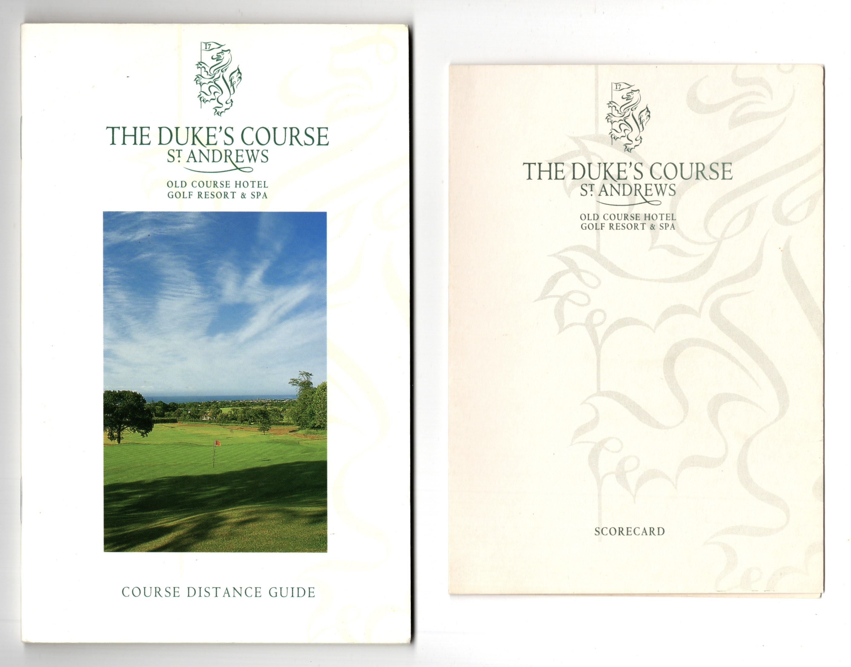 STROKESAVER: The Course Distance Guide for the Duke's Course, St. Andrews Old Hotel Golf Resort & Spa, Scotland (Separate Scorecard Included)