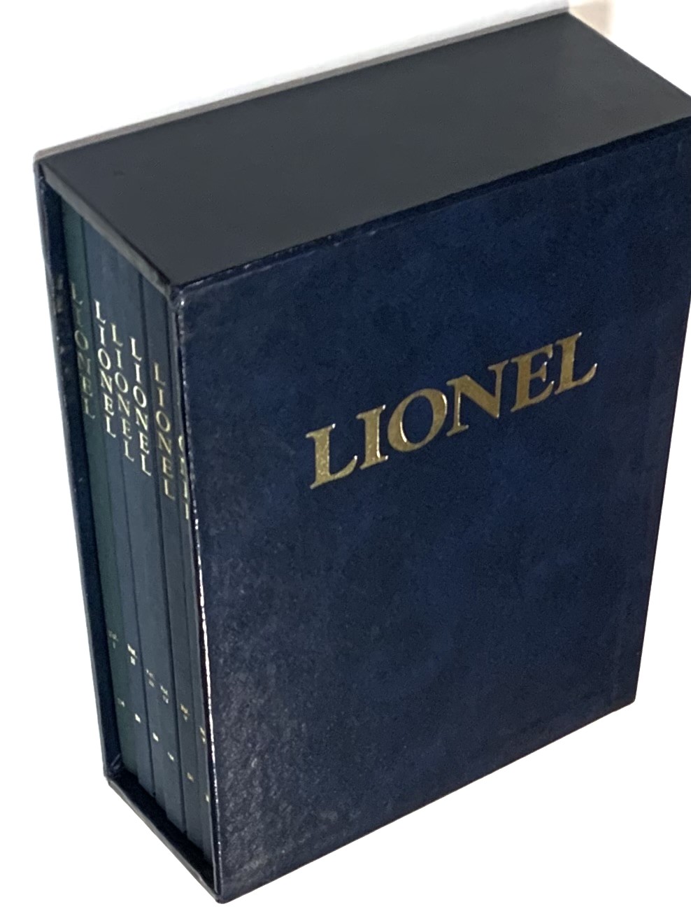 A Collector's Guide and History to Lionel Trains, 6-Volume Set, Signed and in Slipcase