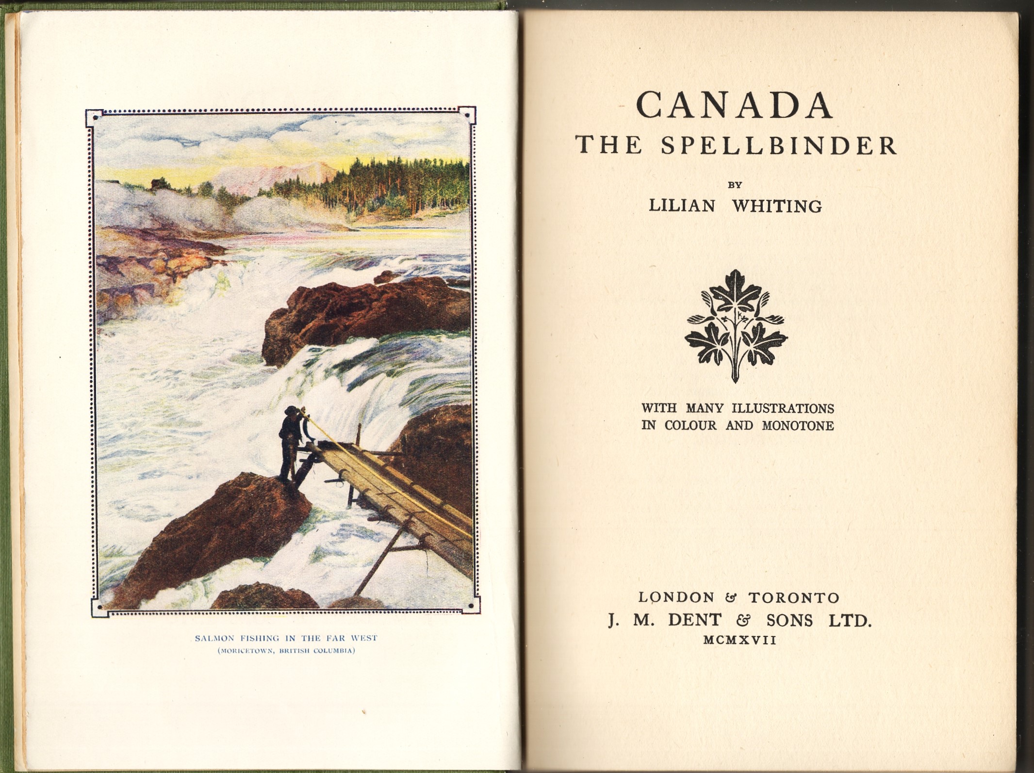 Canada the Spellbinder [Signed to Canadian Author Emily Ferguson Murphy 