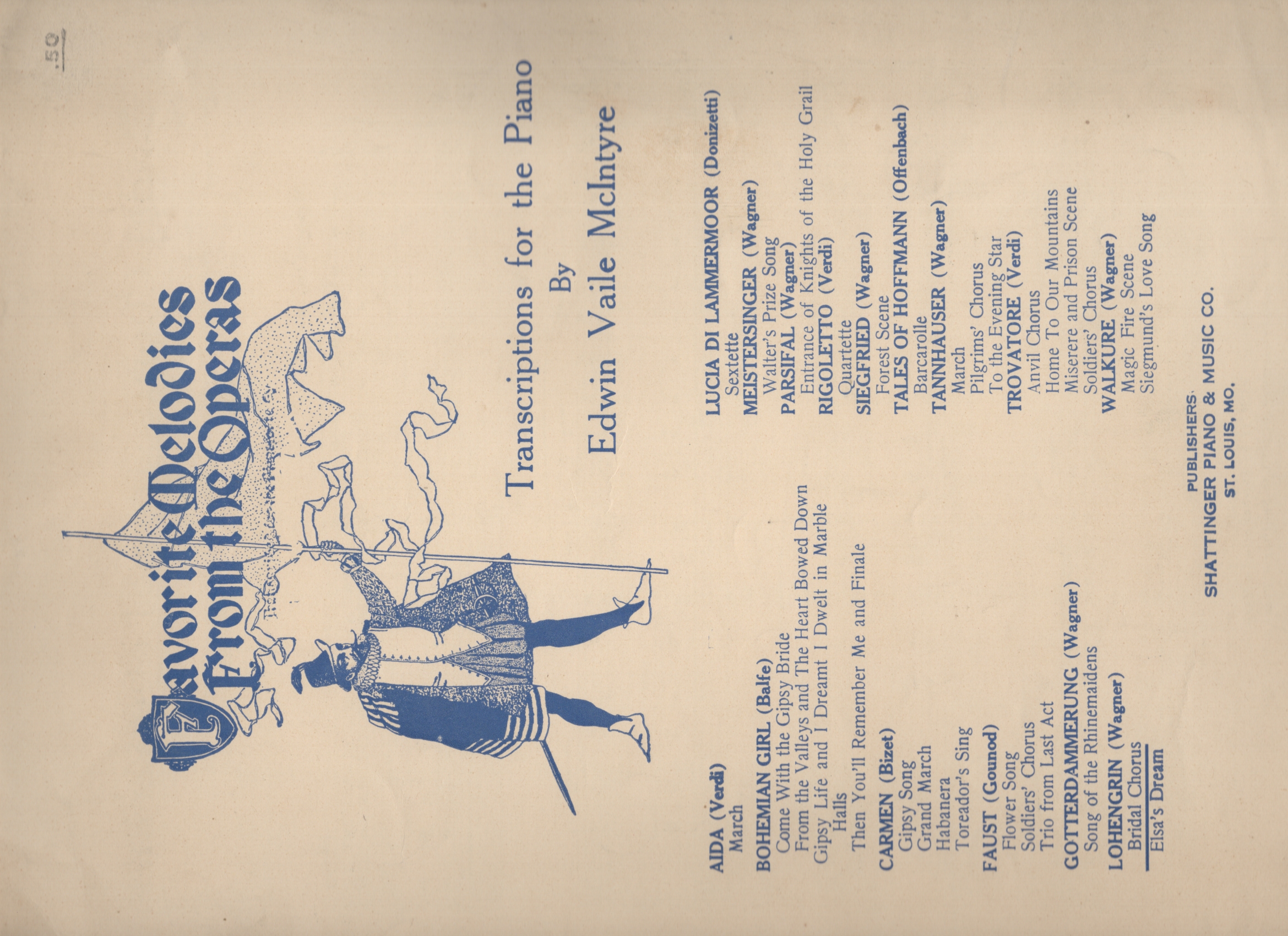 Favorite Melodies from the Operas: Bridal Chorus from Lohengrin
