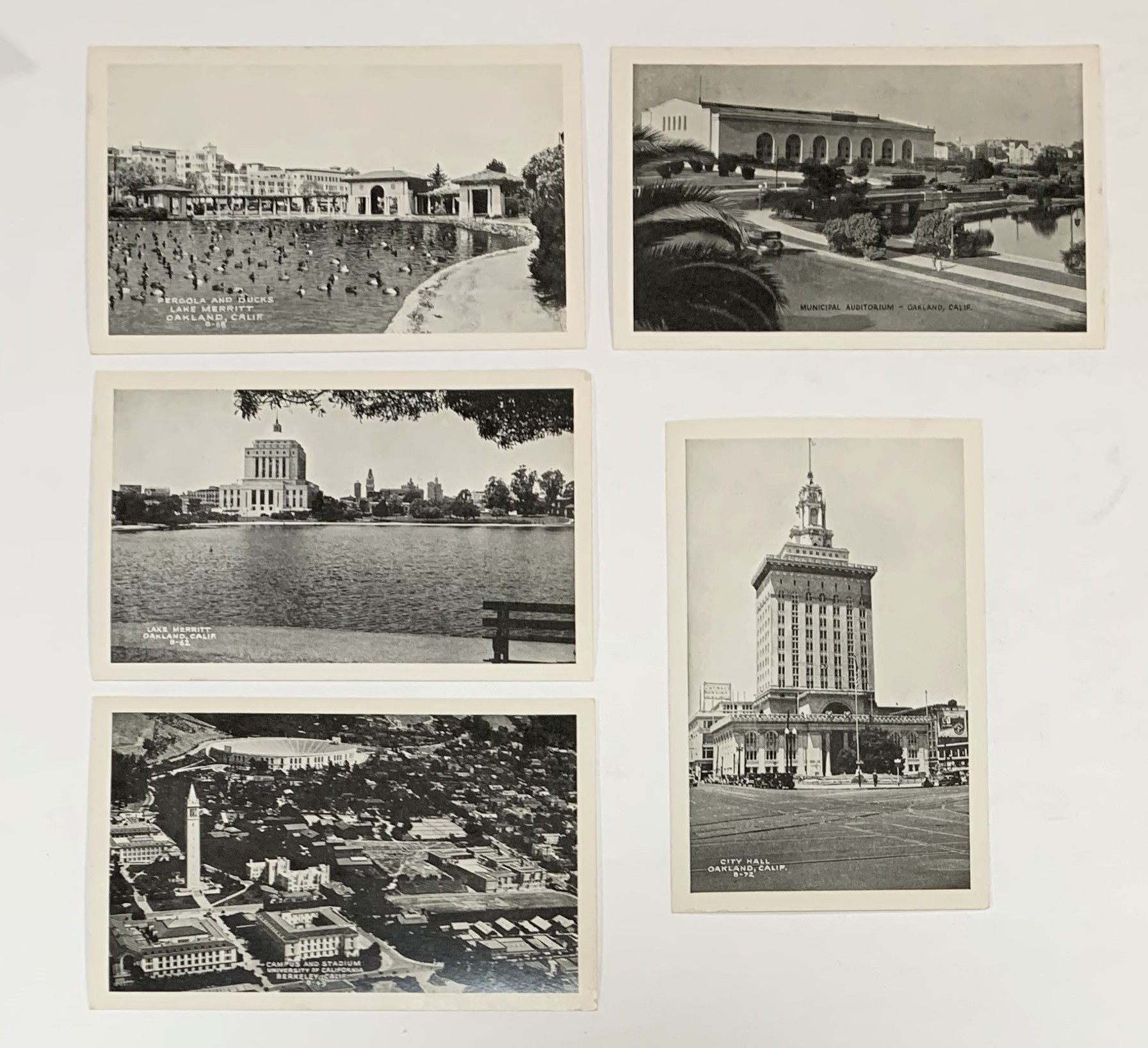 California Postcard Collection, Photos by J.C. Bardell 1930s