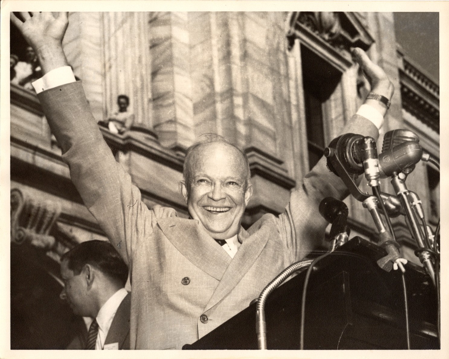 Dwight D. Eisenhower Campaign Photo St. Paul Minnesota 1952 by Walt Peters