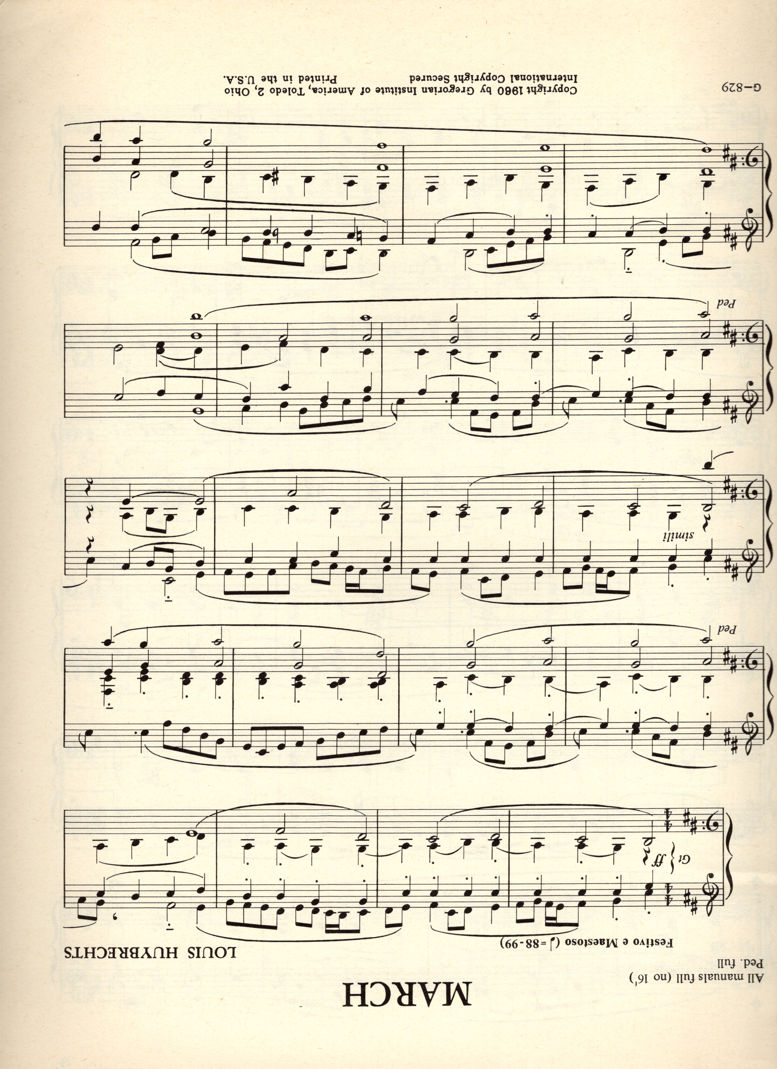 Marches: A Collection for Church Use