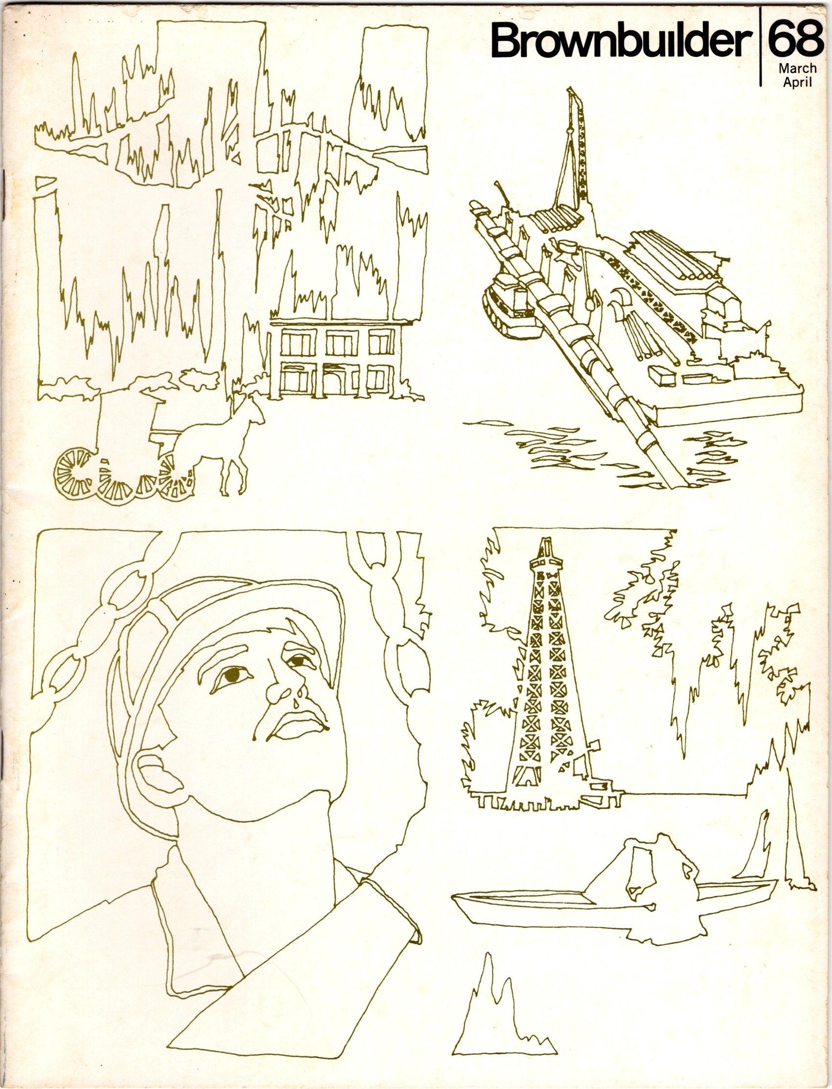 Brownbuilder Mar-Apr 1968 - Brown & Root Employee News Publication