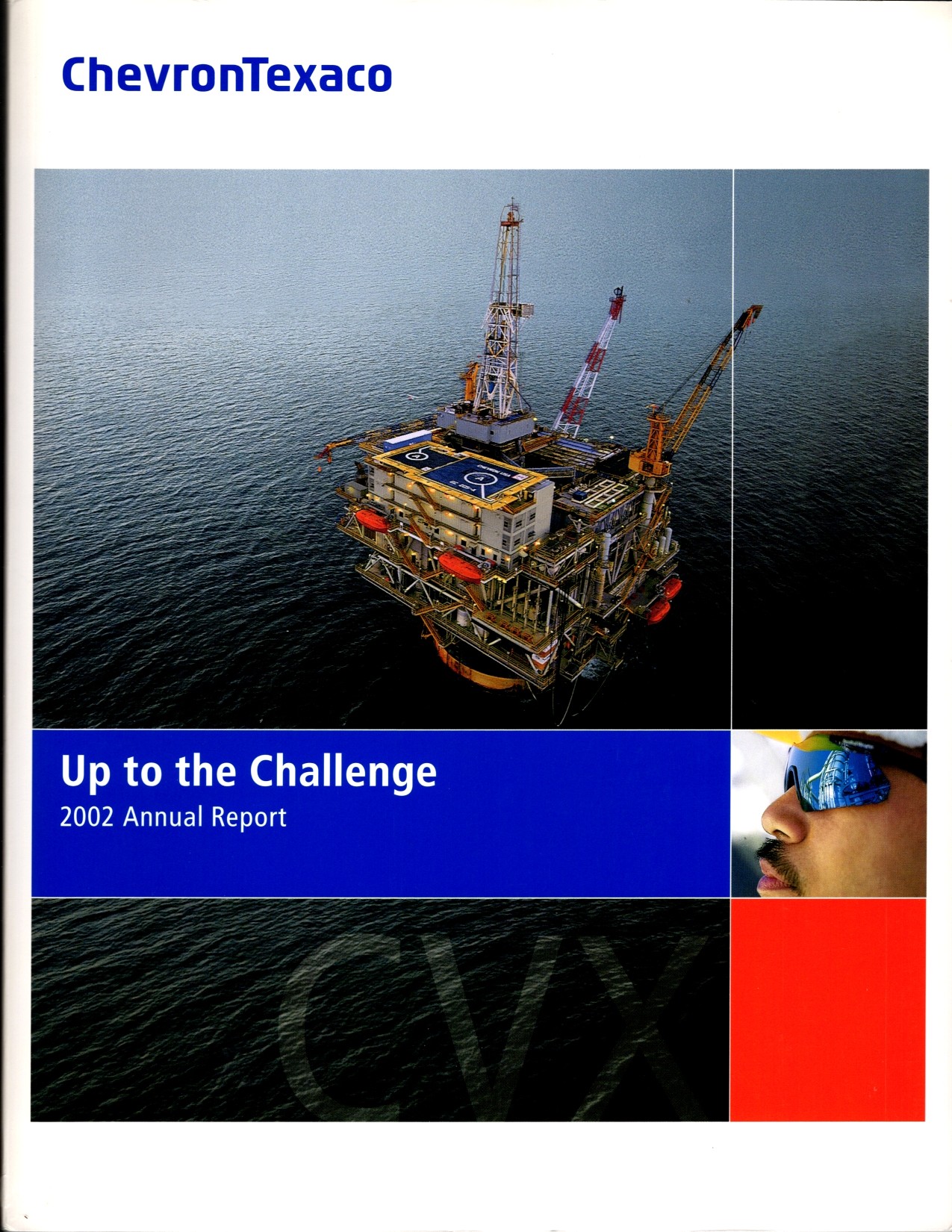 Up to the Challenge: ChevronTexaco 2002 Annual Report with Notice of 2003 Annual Meeting and the 2003 Proxy Statement