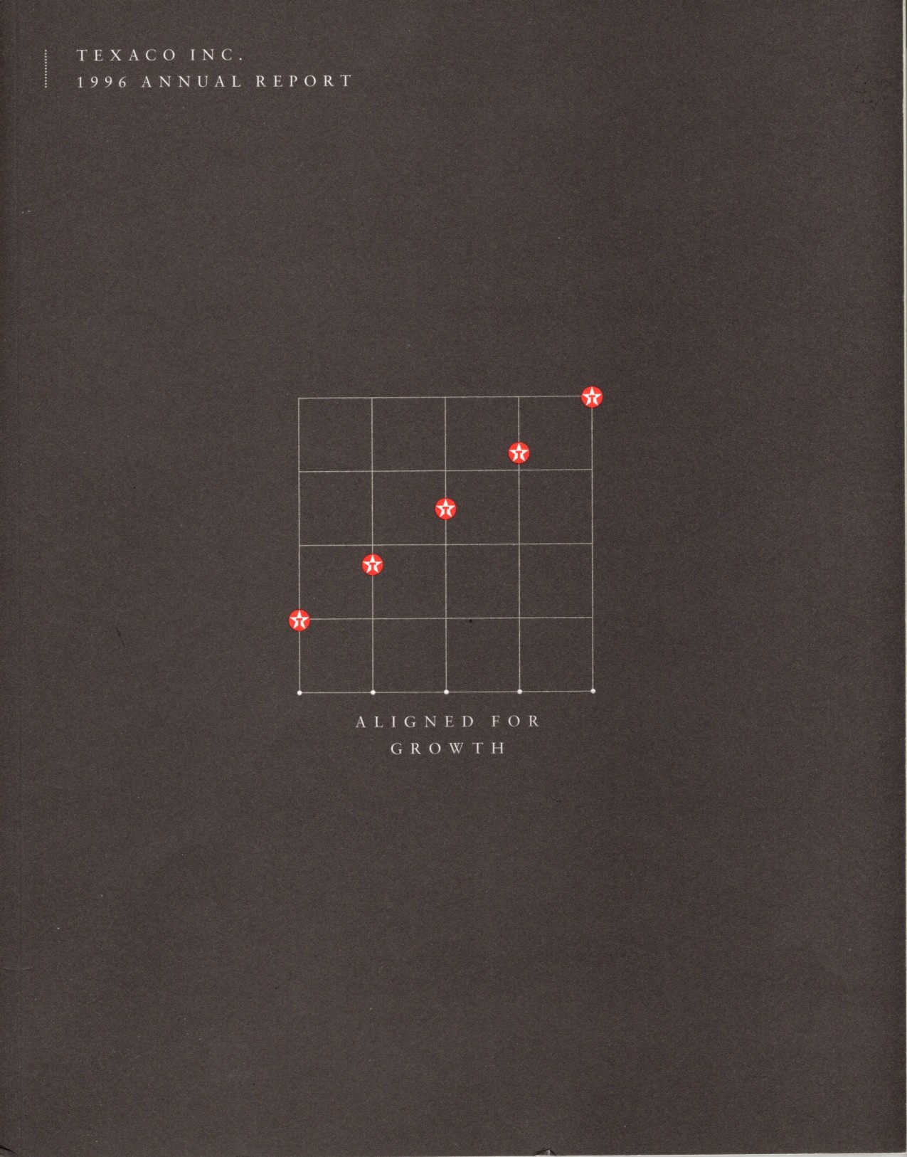 Texaco: Aligned for Growth - 1996 Annual Report with Notice to Stockholders of the 1997 Annual Meeting