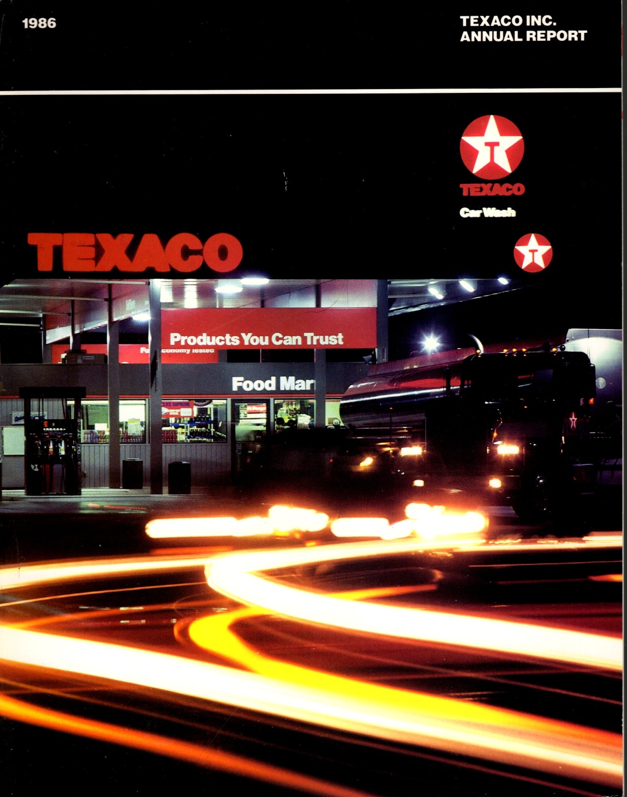 Texaco, Inc. Annual Report 1986