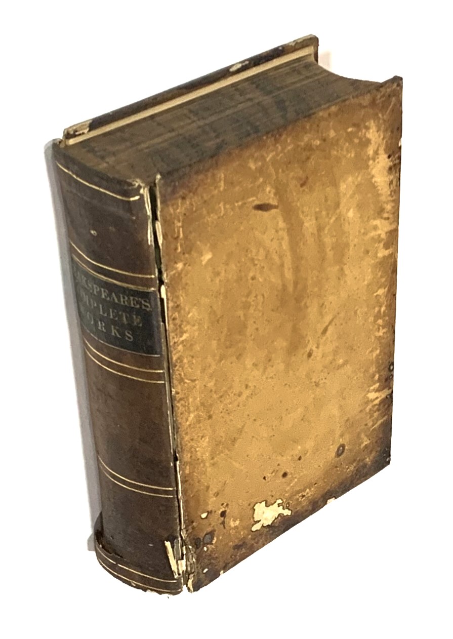 The Works of William Shakespeare Comprising his Dramatic and Poetical Works, Complete: Accurately Printed from the Text of the Corrected Copy Left by the Late George Stevens, Esq. with a Glossary and Notes and a Memoir by Alexander Chalmers, A.M. with Steel Illustrations. Complete in One Volume.