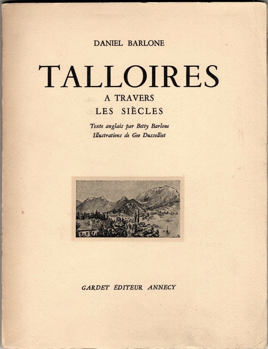 Talloires a travers les siecles