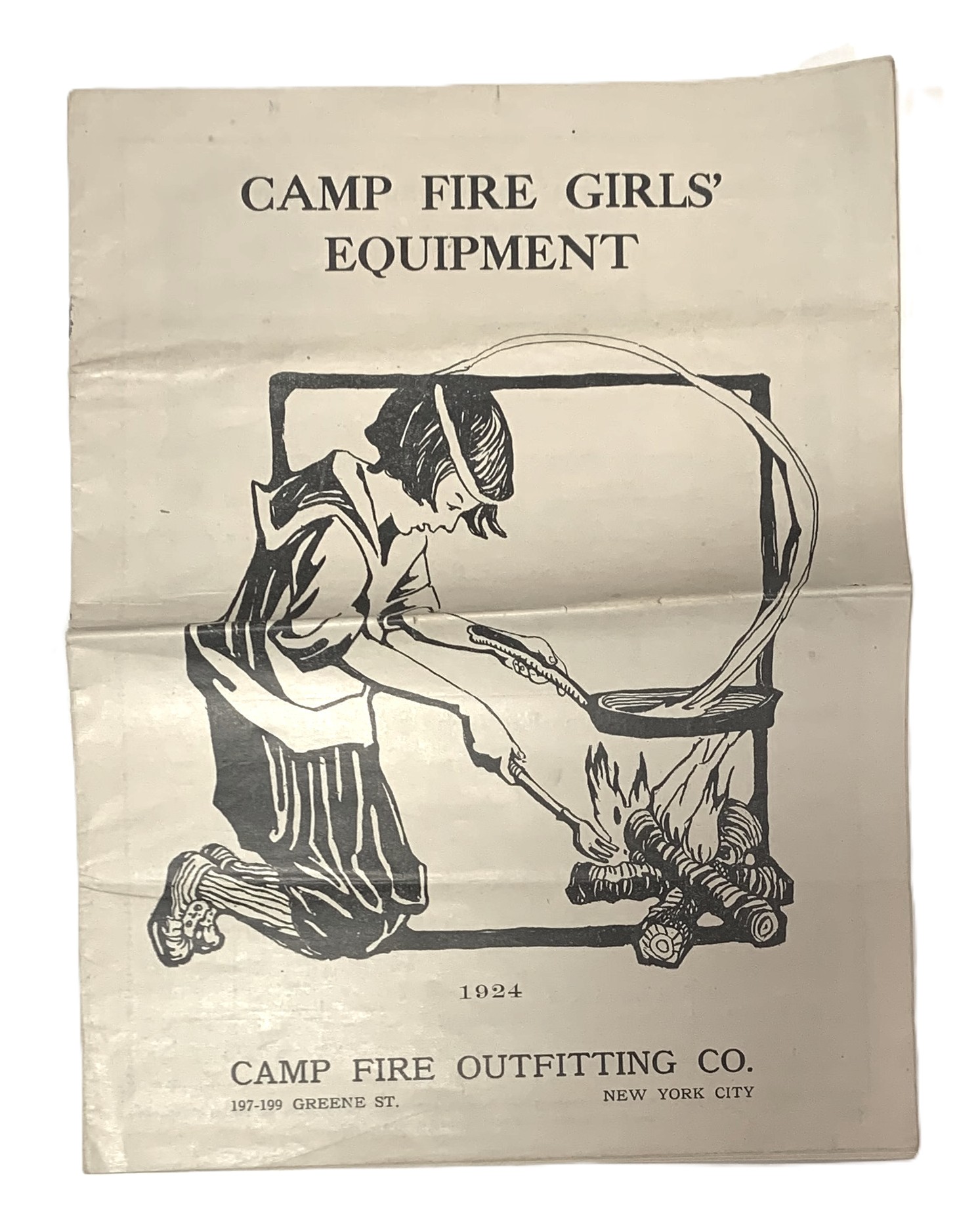 Camp Fire Girls' Equipment - Camp Fire Outfitting Company Catalog, 1924