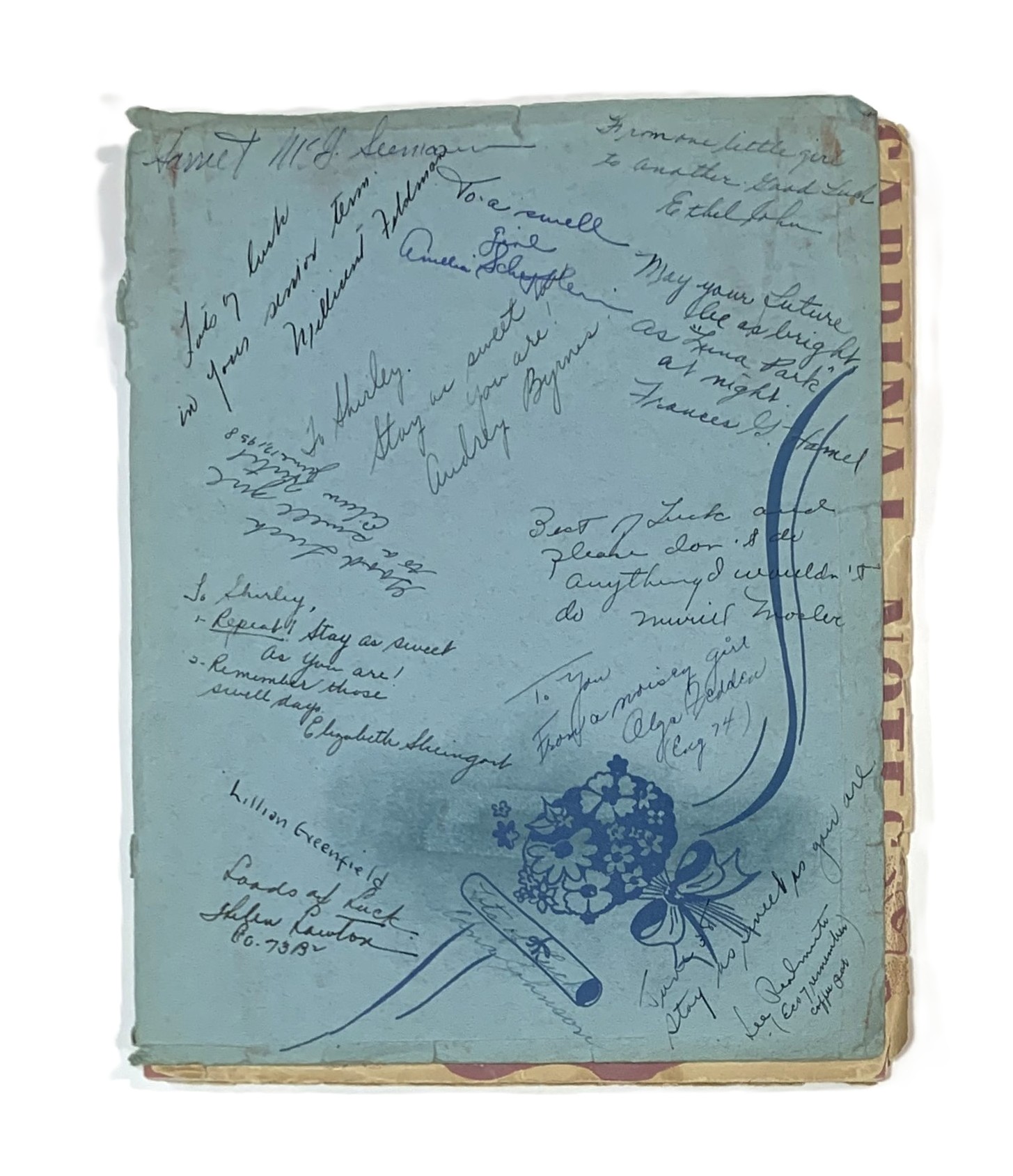 Cardinal Notes: Girls Commercial High School Yearbook, Volume XXI, No. 2, 1938, Brooklyn, New York