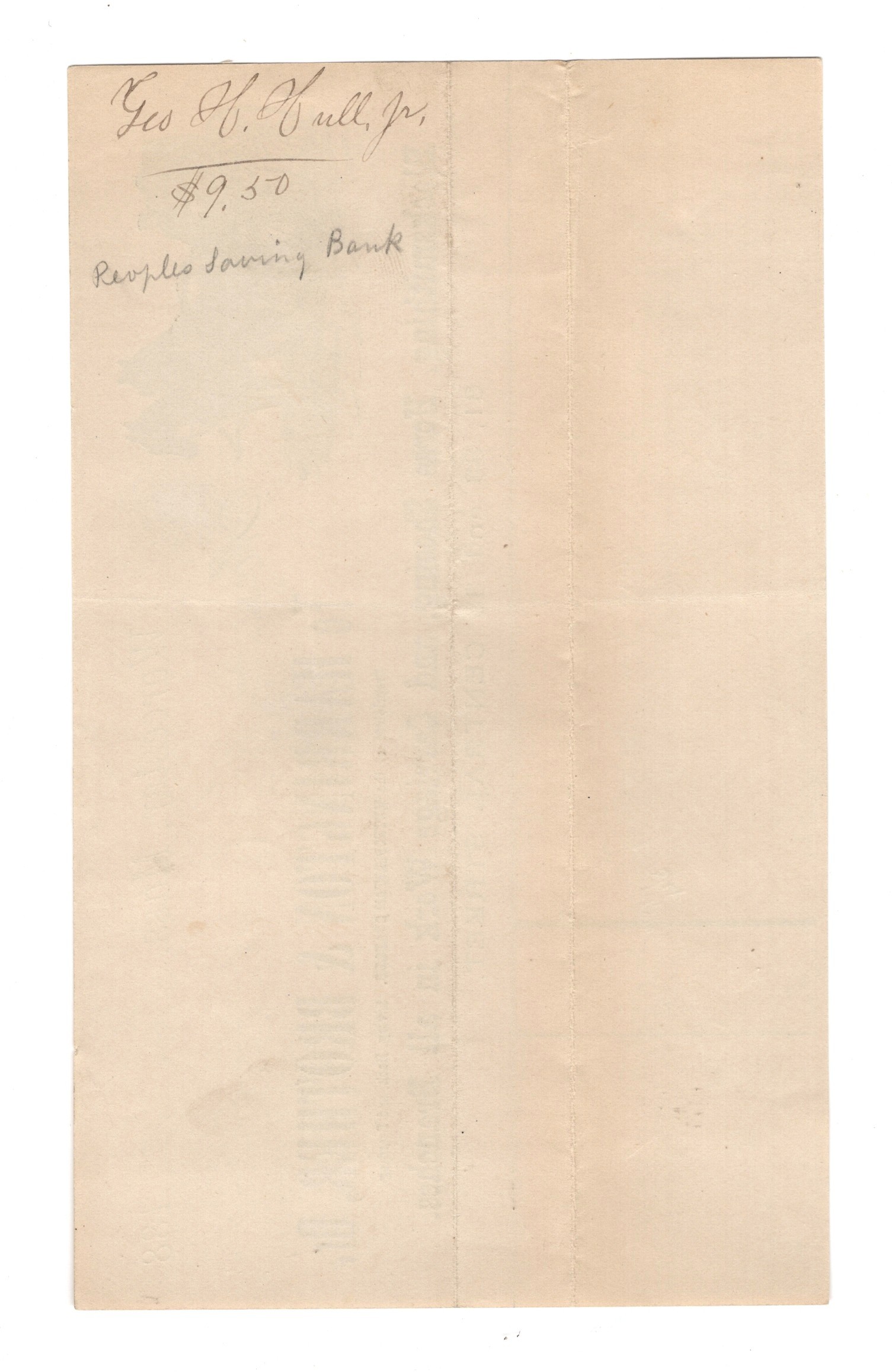 1883 Worcester, Massachusetts Billhead: Harrington & Brother - Blacksmithing, Horse Shoeing, Carriage Work