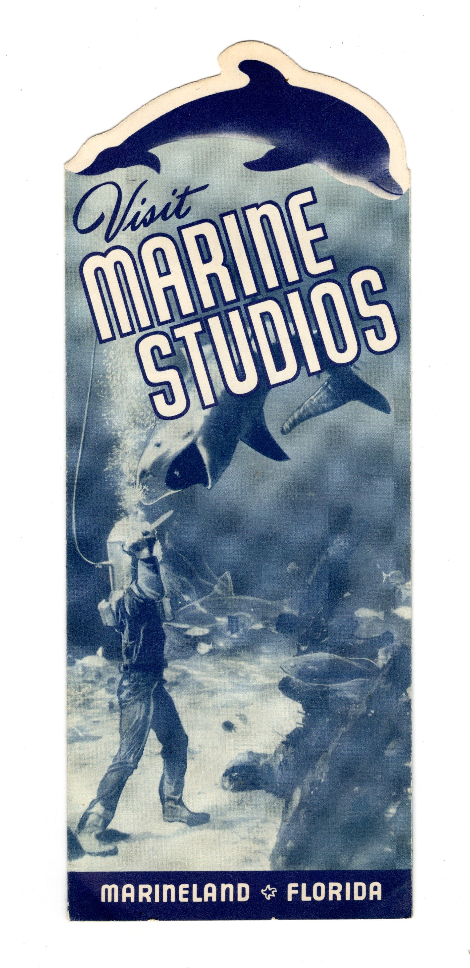 Marine Studios, Florida - 1950s Tourist Fold-out Brochure