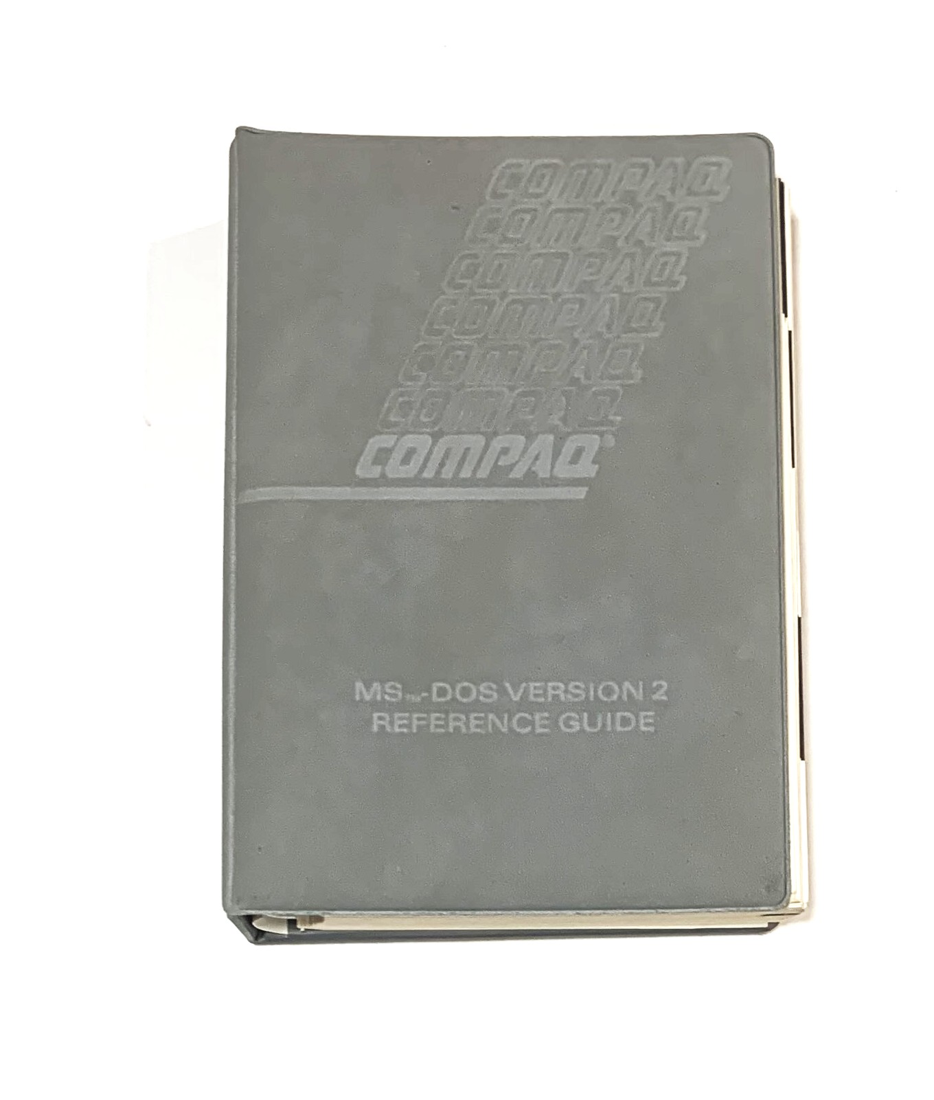 Compaq MS-DOS Version 2 Reference Guide [Fourth Edition, August 1985]