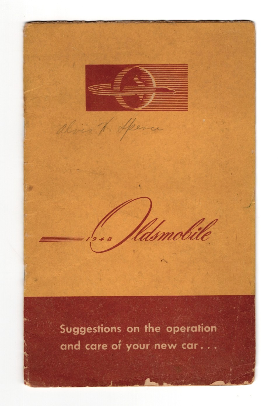 1948 Oldsmobile: Suggestions on the Operation and Care of your New Car