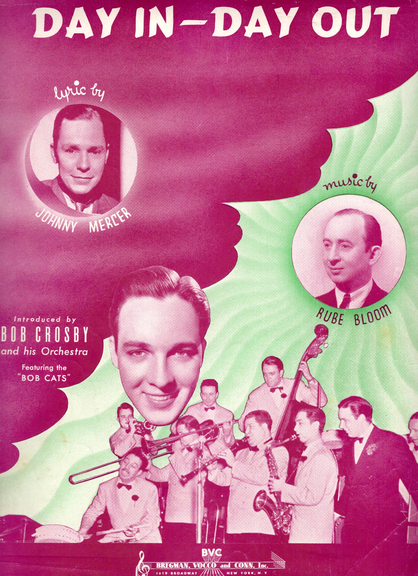 [Sheet Music]: Day In - Day Out