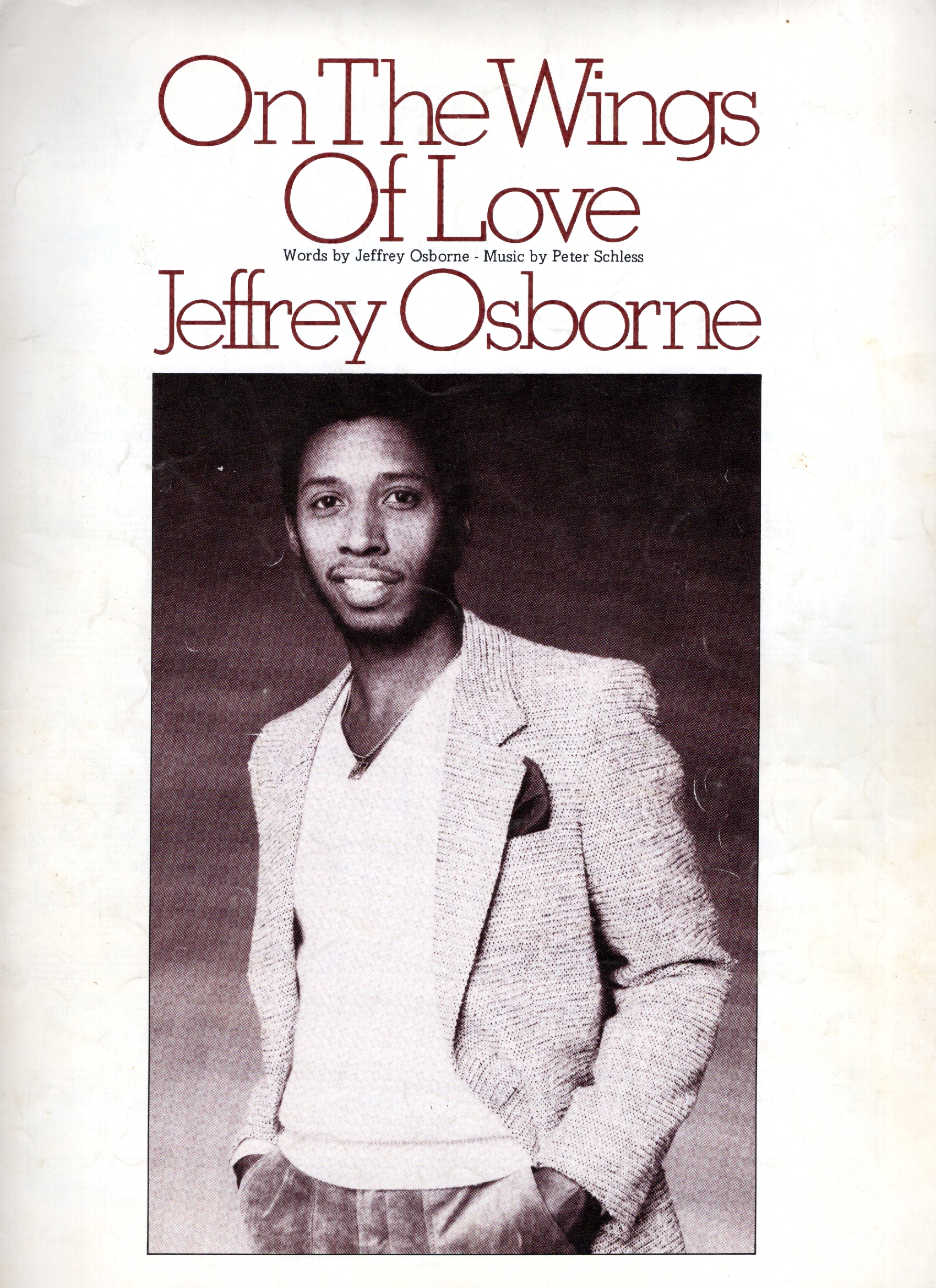 [Sheet Music]: On the Wings of Love