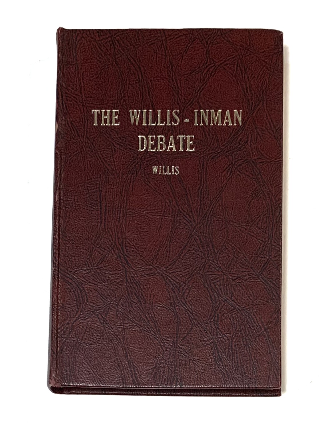 The Willis-Inman Debate: A Discussion on Congregational Cooperation and Benevolent Organizations between Cecil Wilis (Marion Indiana) and Clifton Inman (Parkersburg, West Virginia) 1966