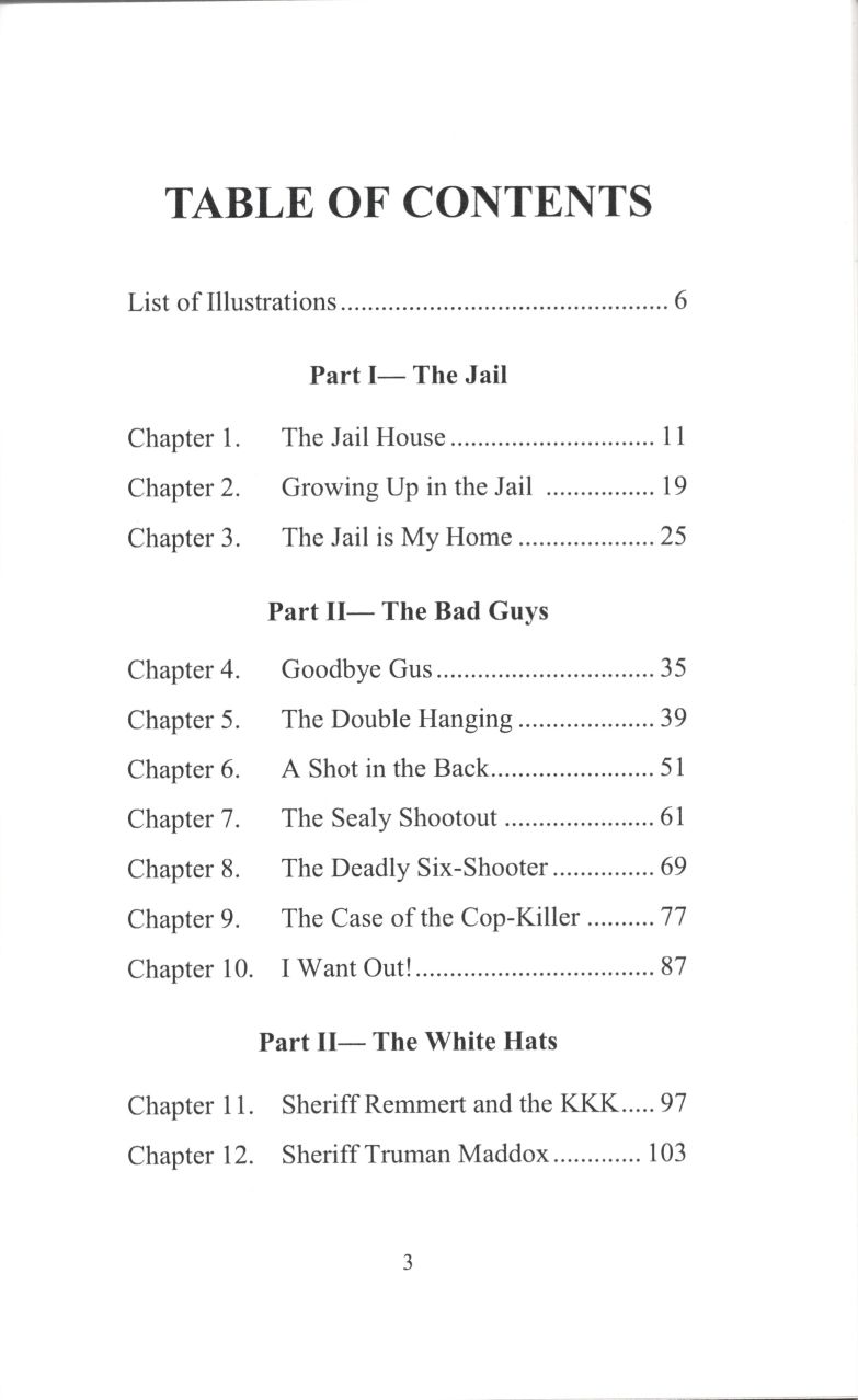 Tales of a Jail: Stories from the Austin County [Texas] Jail 1896-1982