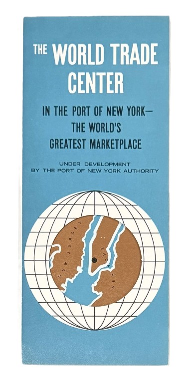1963 WTC World Trade Center Pre-Construction Prospectus Brochure: 