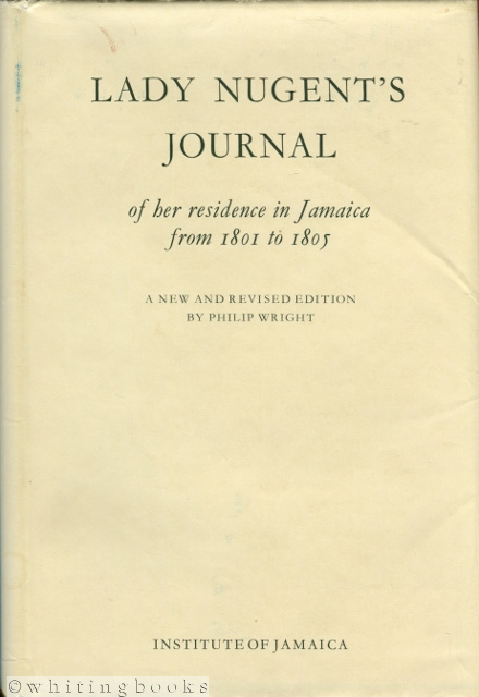 Image for Lady Nugent's Journal of Her Residence in Jamaica from 1801 to 1805: A New and Revised Edition