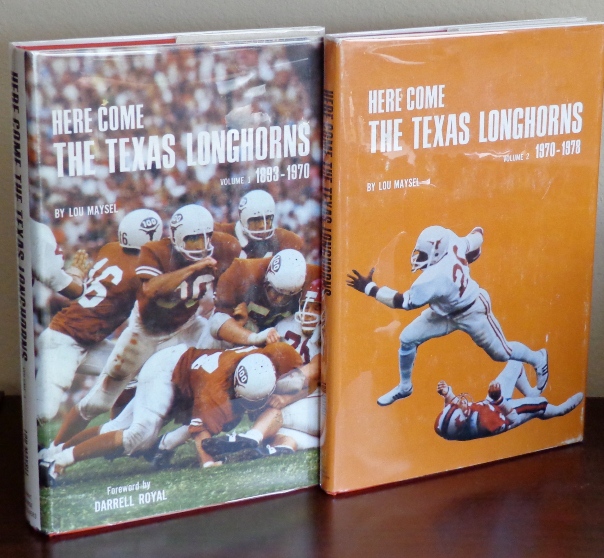 Image for Here Come the Texas Longhorns - Two Volumes: Volume 1 (1893-1970), Volume 2 (1970-1978)