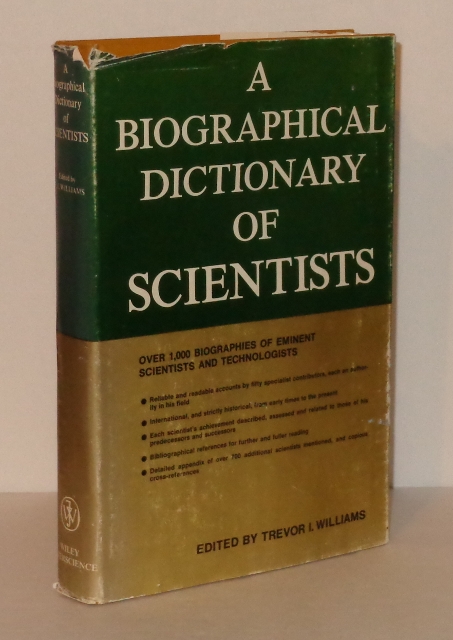 Image for A Biographical Dictionary of Scientists