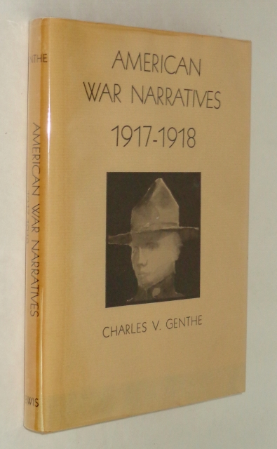 Image for American War Narratives 1917-1918: A Study and Bibliography