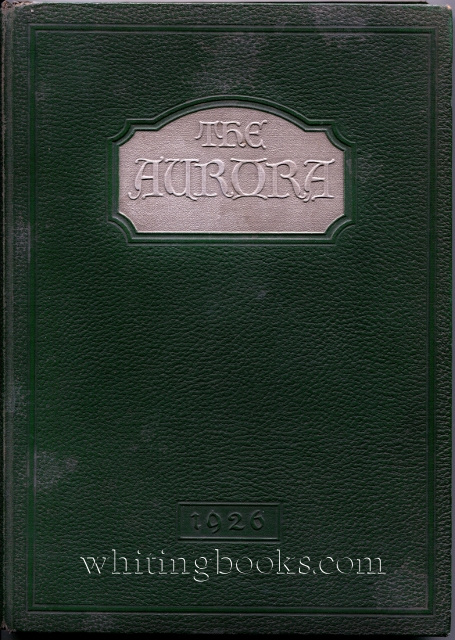 Image for The Aurora '26: Olivet College Yearbook, Volume Thirteen, 1926
