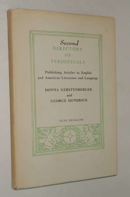 Image for Second Directory of Periodicals Publishing Articles in English and American Literature and Language
