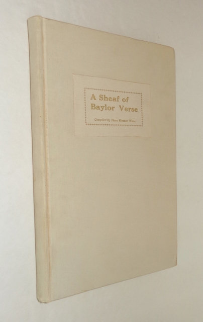 Image for A Sheaf of Baylor Verse