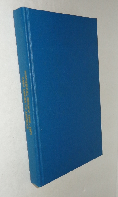 Image for Historical Review of VASA Order of America 1896-1971