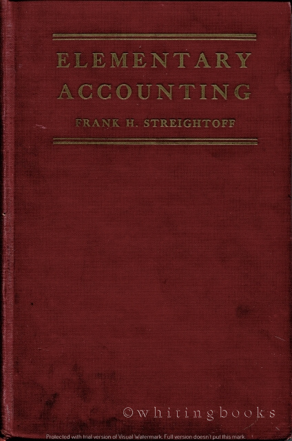 Image for Elementary Accounting