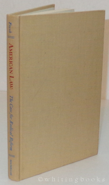 Image for American Law: The Case for Radical Reform