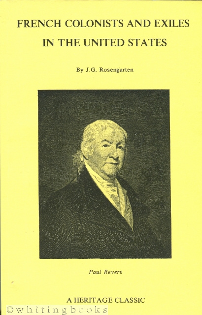 Image for French Colonists and Exiles in the United States French Colonists and Exiles in the United States
