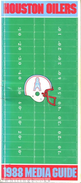 Image for Houston Oilers 1988 Media Guide