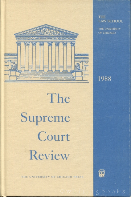 Image for The Supreme Court Review 1988