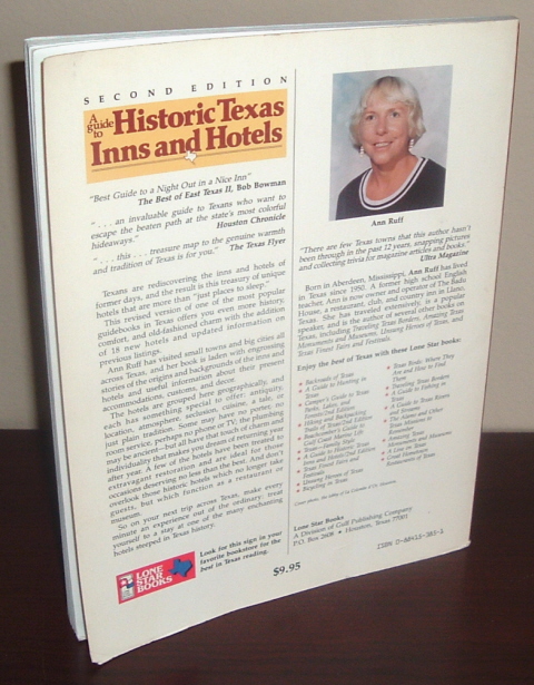 Image for Guide to Historic Texas Inns and Hotels Guide to Historic Texas Inns and Hotels