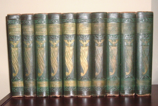 Image for Progress of Nations: The Story of the World and Its Peoples from the Dawn of History to the Present Day - 10 Volume Set